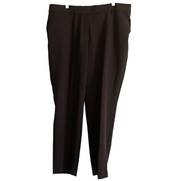 Investments Brown Plus Size Stretch Pants - Picture 1 of 5